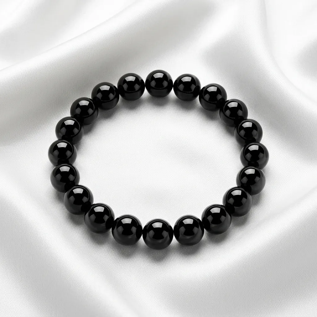 Natural Black Tourmaline Protection Bracelet – Seva Satkar